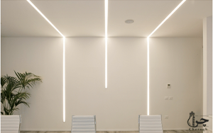 نصب چراغ خطی توکار