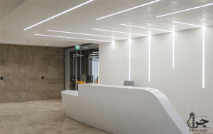 نصب چراغ خطی LED